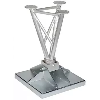 INNE MK-1.5/POD-G Hinged Mast Base for Guyed Lattice Masts