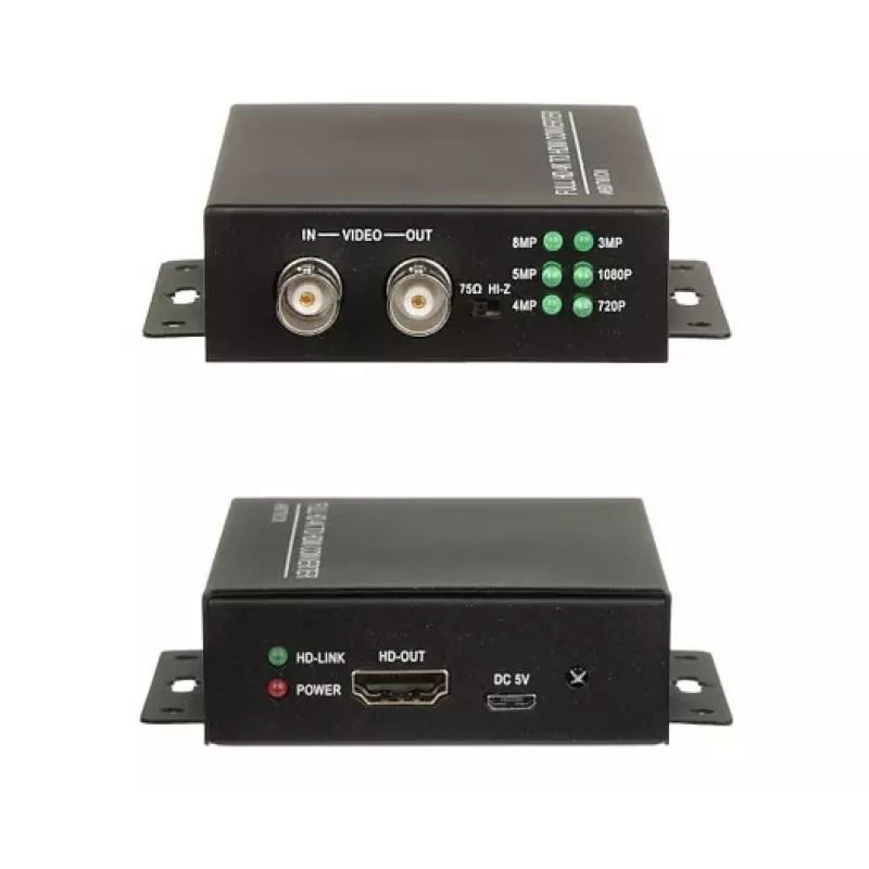DELTA OPTICAL HV/HDMI+HV-V2 HDMI to AV Converter with HDMI Pass-Through