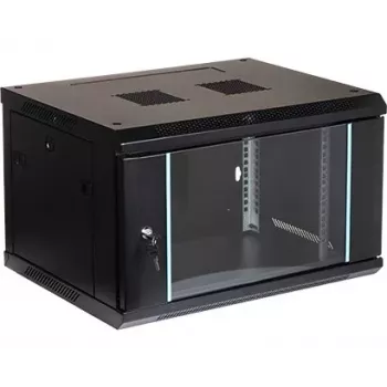 EPRADO-R19-6U/450-BLUE 6U 19-Inch Wall-Mount Rack Cabinet, Blue, 450mm Depth