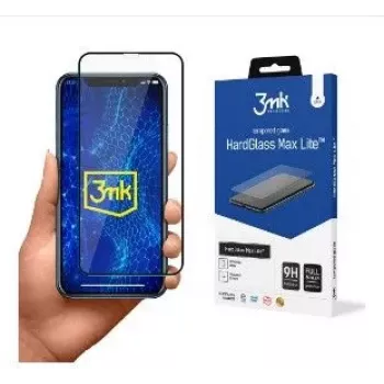3MK HardGlass Max Lite Tempered Glass Screen Protector for Apple iPhone XR/11 - Black