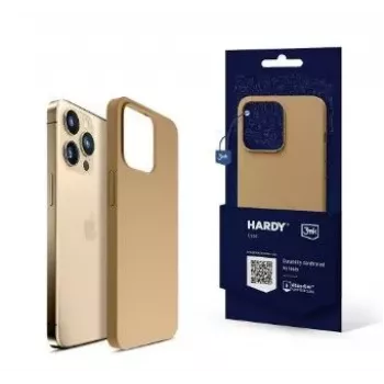 3MK Hardy Silicone MagCase for Apple iPhone 14 Pro - Gold