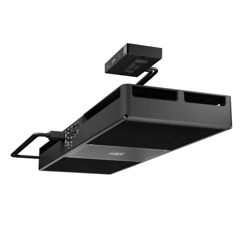 ARCTIC Senza AI 370 Under Desk PC - AMD Ryzen AI 9 HX 370, 32GB LPDDR5x, 1TB SSD, Radeon 890M, Windows 11 Pro