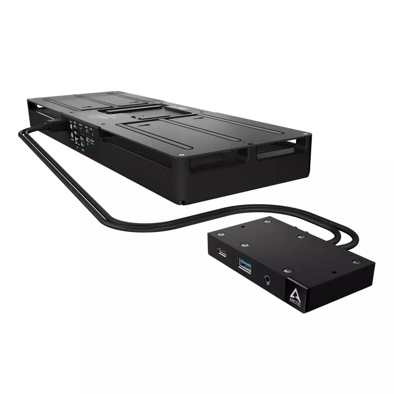 ARCTIC Senza AI 370 Under Desk PC - AMD Ryzen AI 9 HX 370, 32GB LPDDR5x, 1TB SSD, Radeon 890M, Windows 11 Pro