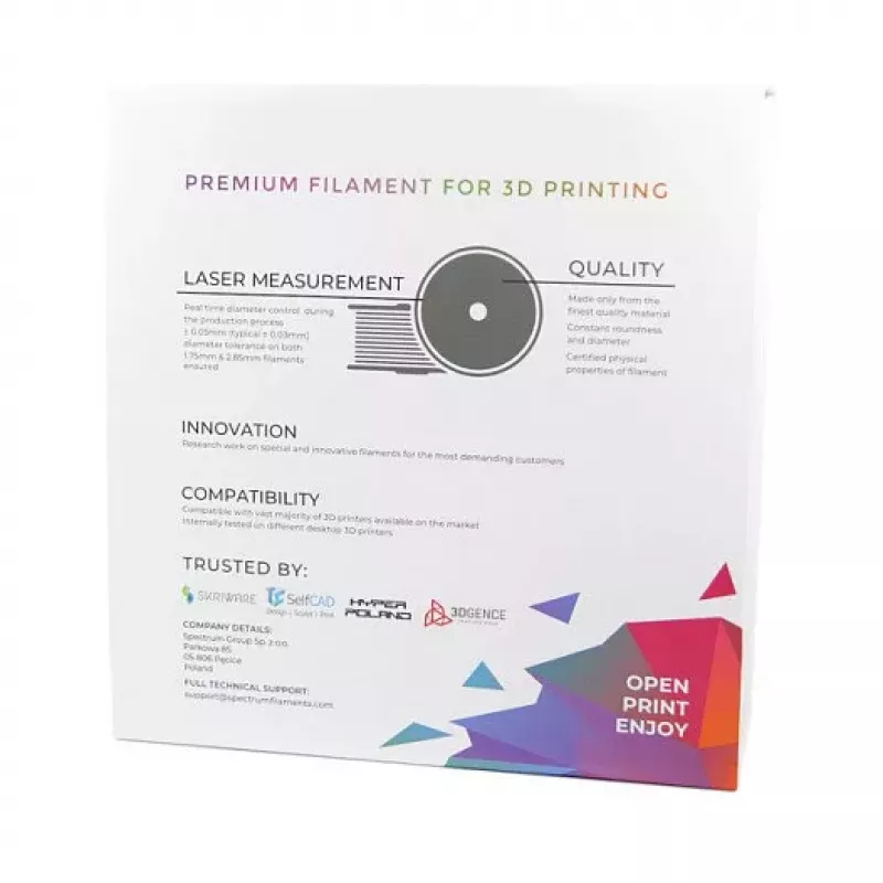 Spectrum PLA Premium 3D Filament 1.75mm Bahama Yellow 1kg