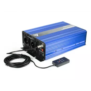 AZO Digital 24 VDC / 230 VAC Converter SINUS IPS-3000S 3000W Pure Sine Wave Inverter