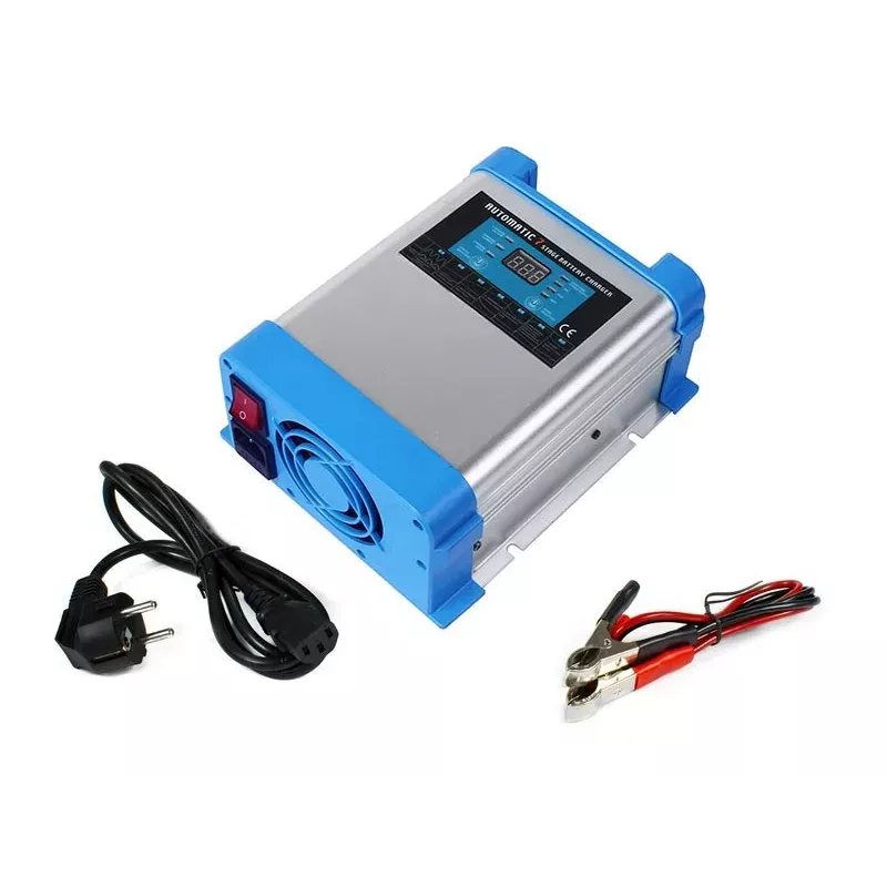 AZO Digital 12V AC Battery Charger BC-40 PRO 40A (230V/12V) LCD 7-Stage Charger
