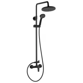 FERRO Shower Set with Mixer RENNTO BTR7U Black