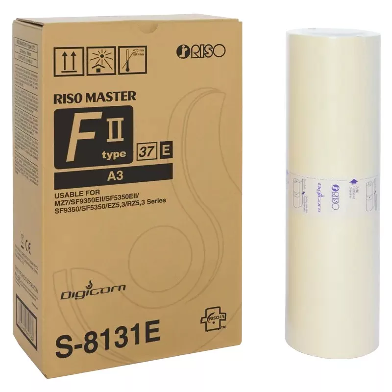 Riso Master A3, Z-Type 37 (S-8131E) - Digital Duplicator Master Roll