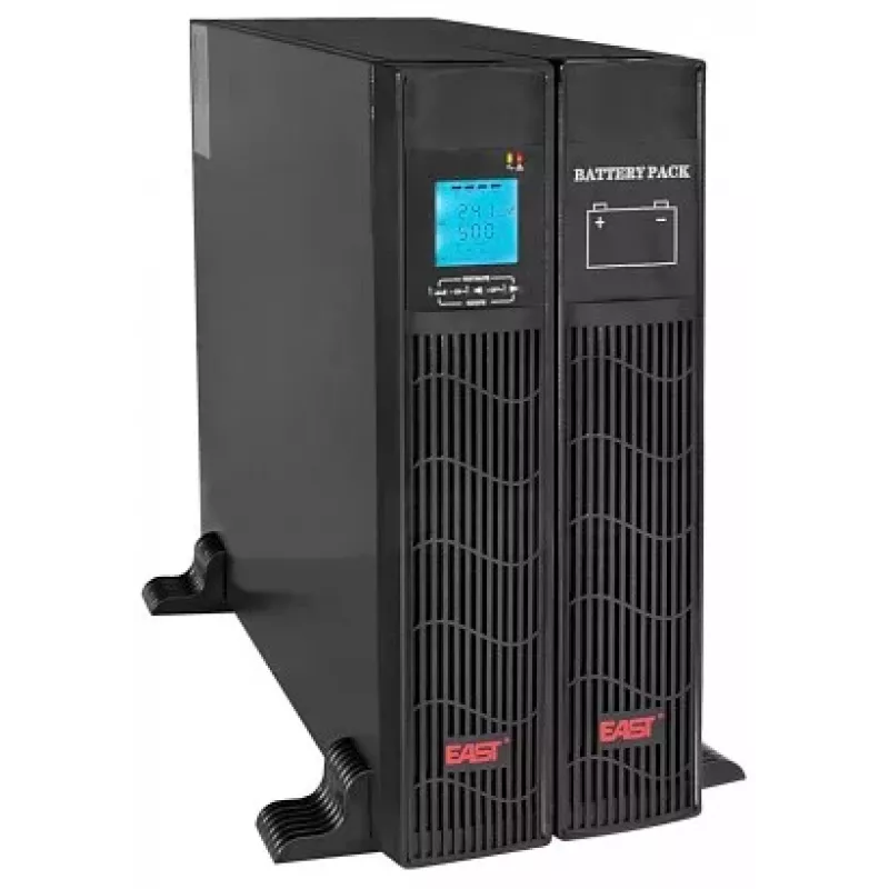 HQM UPS Power Supply AT-UPS3000RT/2-RACK 3000 VA 2700 W Online Double Conversion Rack/Tower 2U