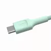 Green Cell PowerStream USB-C to USB-C Cable 100W 1.2m Mint Green