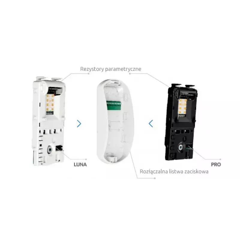 SATEL SLIM-PIR-LUNA Digital PIR Motion Detector with Lighting Function