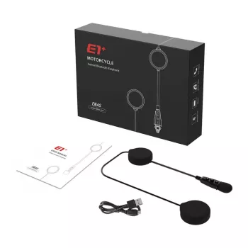 EJEAS E1+ Bluetooth Headset for Helmets