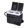 HCALORY P40M+ 40L Car Cooler with Bluetooth, DC 12V/24V, AC 100-240V, -20°C to +20°C, Digital LCD Display, Touch Panel, USB Port