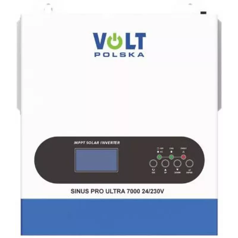 Solar inverter Volt Polska SinusPro ULTRA 7000 24/230V (3500/7000W) MPPT 100A