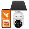 ORLLO TZ1 PRO 4G LTE Wireless Rotating IP Camera with Solar Panel, 3MP, 10000mAh Battery, IP66