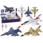 LEAN TOYS Military Airplane Fighter Sound Lights Moro