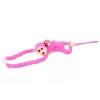 LEAN TOYS Mascot Plush Monkey with Baby, Pink 90 cm
