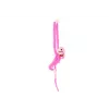 LEAN TOYS Mascot Plush Monkey with Baby, Pink 90 cm