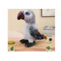 LEAN TOYS Plush Gray Parrot Mascot 20 cm