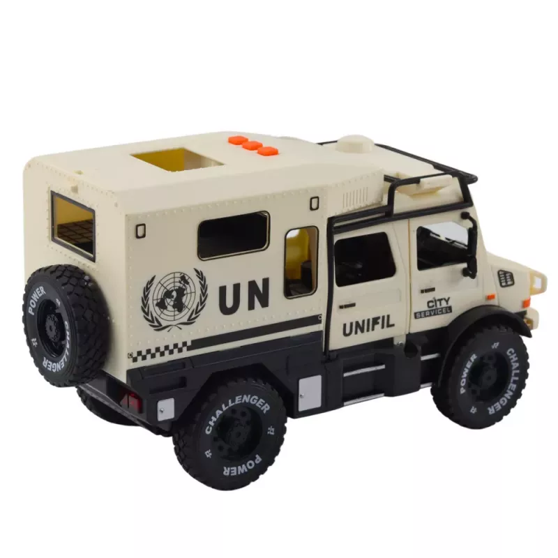 LEAN TOYS Off-road Vehicle City Service Opening Doors Sound Lights