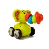 LEAN TOYS Toy Car Elephant for Babies Flexible Trumpet