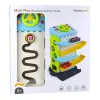 LEAN TOYS Educational Block Slide with Cars Sorter - Interactive Toy with Lights & Sounds