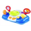 LEAN TOYS Interactive Steering Wheel For Children Dashboard Sounds