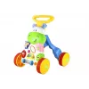 LEAN TOYS Toddler Baby Push Along Toy Hippo Sounds Rattles Crinkles Mirror