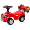 LEAN CARS Ride-On Toy Car for Toddlers Squeaker Sport Red