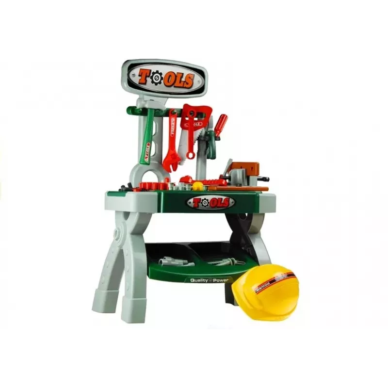 LEAN TOYS Kids Childrens Work Bench Play Set Tools Vice DIY Workshop