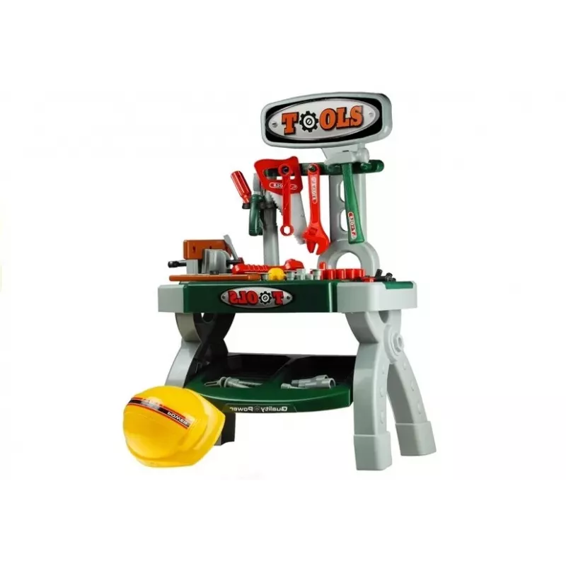 LEAN TOYS Kids Childrens Work Bench Play Set Tools Vice DIY Workshop