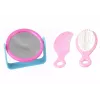 LEAN TOYS Girls Beauty Kit Hair Accessories Set Realistic Hairdryer In A Bag