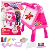 LEAN TOYS Board Easel Projector Table For Painting And Drawing 4in1 49 cm