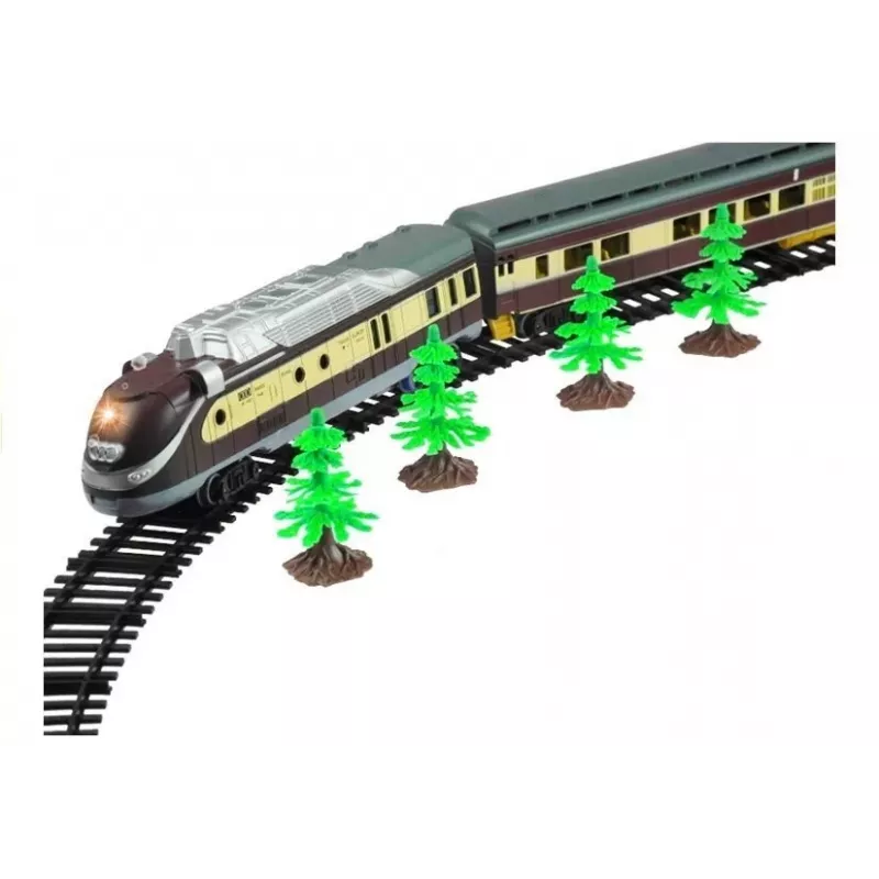 LEAN TOYS Fenfa Electric Train Set 5 Wagons Accessories
