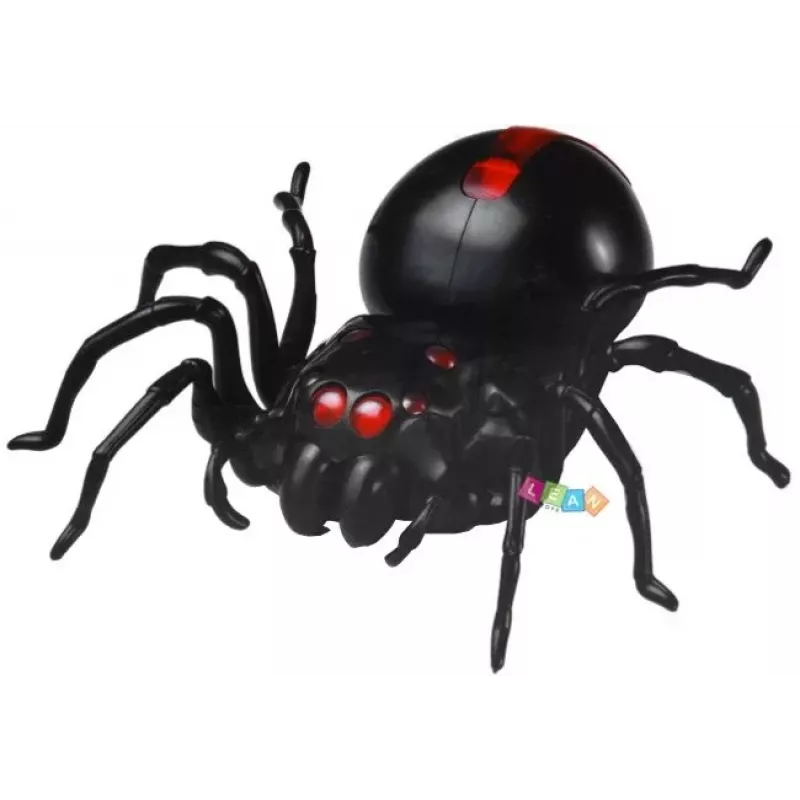 LEAN TOYS Creative Saltwater Powered Spider Kit DIY Black
