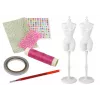 LEAN TOYS Creative Artistic Set for Creating Dresses