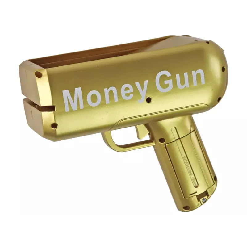 LEAN TOYS Money Gun Shooting Gold Launcher Money Gun Banknotes