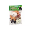 LEAN TOYS Set of Alpaca Llama Farm Set Figures 6 pcs. Mix