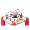 LEAN TOYS Interactive Educational Table Children's Panel Piano Space Red