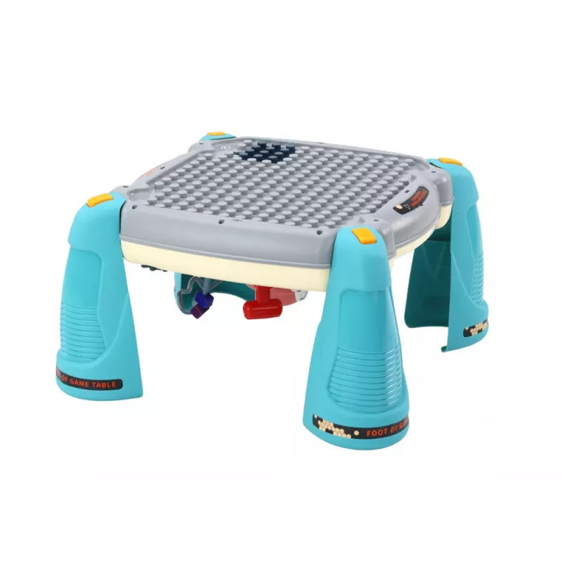 LEAN TOYS Interactive Educational Table Children's Panel Piano Space Blue