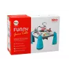 LEAN TOYS Interactive Educational Table Children's Panel Piano Space Blue
