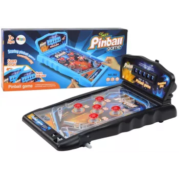 LEAN TOYS Pinball Arcade Game with Lights, Sounds, and Scoreboard