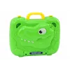 LEAN TOYS Table Suitcase DIY Set Puzzle Blocks Dinosaur Screwdriver 249 Pieces