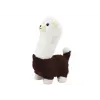 LEAN TOYS Interactive Running Pet Llama Alpaca Brown 23cm