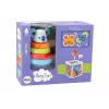 LEAN TOYS Set of Sensory Toys Koala Tower Educational Cube Spinners