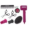 LEAN TOYS Hairdressing Set Beauty Salon Hairdresser Dryer 10 Pieces