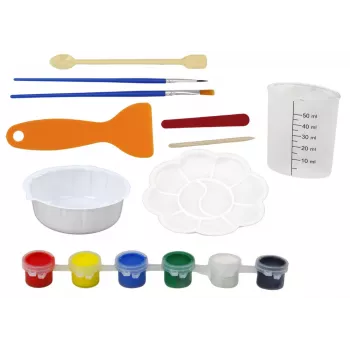 LEAN TOYS Creative Artistic Unicorn 3D Plaster Paint Set