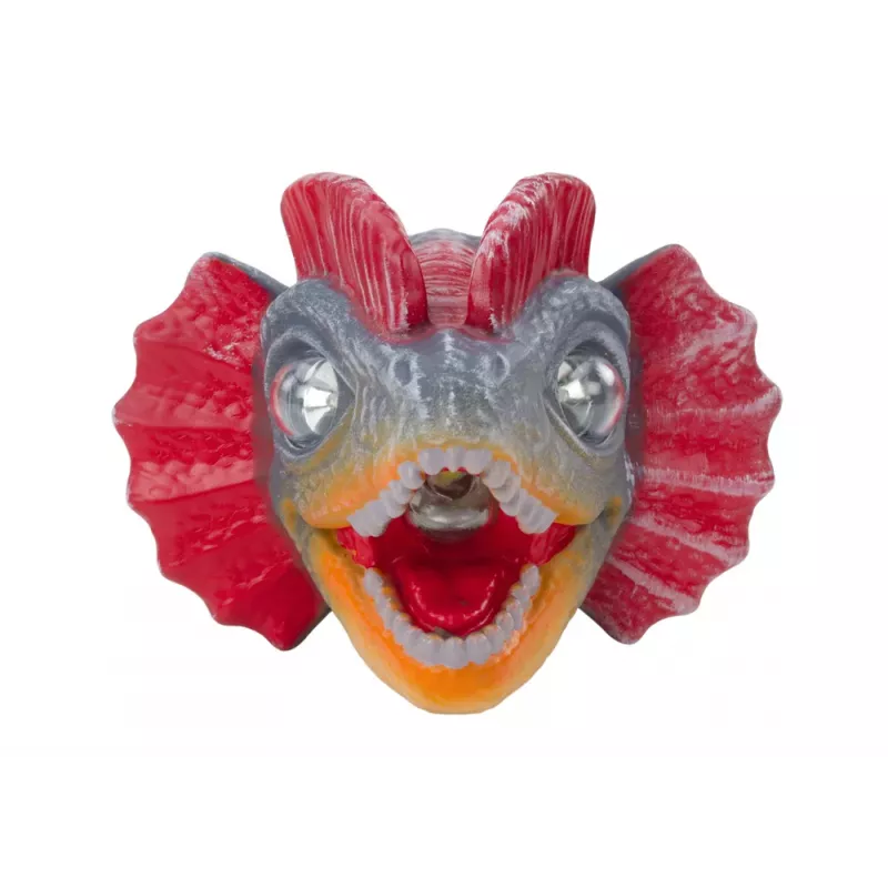 LEAN TOYS Dinosaur Headlamp Flashlight Adjustable Headband 3 LEDs