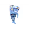 LEAN TOYS Fishing Basket Shark Fish Holder Blue