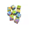LEAN TOYS Educational Puzzle 6in1 Blocks Puzzle Cubes 6 Pictures Dinosaurs 9 El.